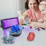 UV Resin Curing Light with 360° Rotating Stand