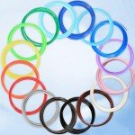 MIKA3D 16-Color PLA Filament Set, 160 Feet