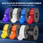 JAYO Multicolor 3D Printer PLA+ Filament Bundle