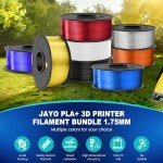 JAYO Multicolor 3D Printer PLA+ Filament Bundle