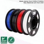 AMOLEN 1.75mm PETG Filament 4-Color Bundle