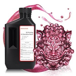 RepRapper Wine Red UV-Curing 3D Printer Resin 1000g