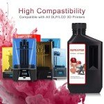 RepRapper Wine Red UV-Curing 3D Printer Resin 1000g