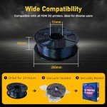 Flashforge Rapid PETG Filament 1.75mm Burnt Titanium