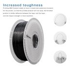 High-Quality Black ABS Filament 1.75mm - 1kg