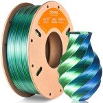 Dual Color 3D Printer PLA Filament 1.75mm - Blue Green