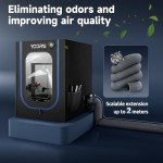 3D Printer Enclosure with Ventilation and LED