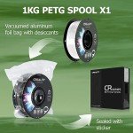 YOOPAI CR PETG 1.75mm 3D Printer Filament - White