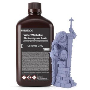 ELEGOO Water Washable 3D Printer Resin - Grey