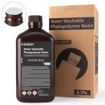 ELEGOO Water Washable 3D Printer Resin - Grey