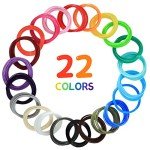 BBLIFE 22 Color ABS 3D Printer Filament Pack