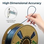 High Speed 1.75mm Burnt Titanium PETG Filament