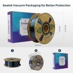 High Speed 1.75mm Burnt Titanium PETG Filament