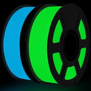 Glow in the Dark PLA Filament Bundle, 2kg