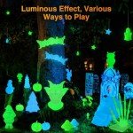 Glow in the Dark PLA Filament Bundle, 2kg