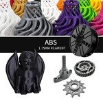 Black ABS Filament 1.75mm - 1kg Spool