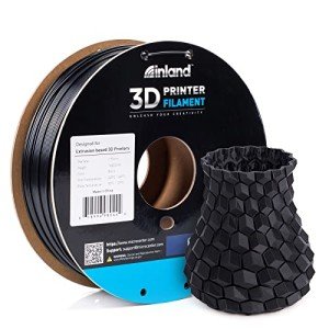 Inland 1.75mm ABS 3D Printing Filament - Black
