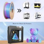 3Dgenius Triple Color Silk PLA Filament 1.75mm