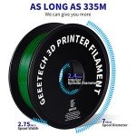 Geeetech 1.75mm PETG Filament - Green Spool