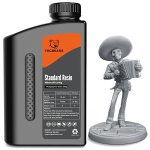 TECBEARS 1KG Fast Curing 3D Printer Resin