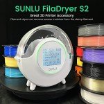 SUNLU S2 Plus Filament Dryer for 3D Printing