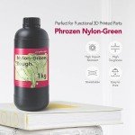 Phrozen Nylon-Green Tough Resin for Durable 3D Prints