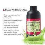 Phrozen Nylon-Green Tough Resin for Durable 3D Prints