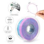 Gradient Translucent PETG 3D Printer Filament 1.75mm