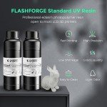FLASHFORGE Clear Fast-Curing 3D Printer Resin 500G