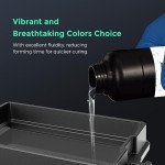 FLASHFORGE Clear Fast-Curing 3D Printer Resin 500G