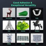 FLASHFORGE Clear Fast-Curing 3D Printer Resin 500G