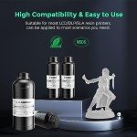 FLASHFORGE Clear Fast-Curing 3D Printer Resin 500G