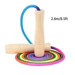 Adjustable 8.5ft Kids Skipping Rope with Handles
