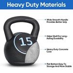 ZENY 3-Piece Kettlebell Set with Storage Rack
