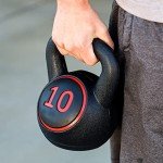 ZENY 3-Piece Kettlebell Set with Storage Rack