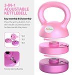 Adjustable Kettlebell Weights Set for Home Gym