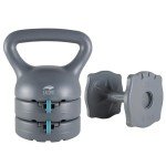 Leikefitness 5-in-1 Adjustable Kettlebell & Dumbbells Set