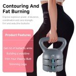 Leikefitness 5-in-1 Adjustable Kettlebell & Dumbbells Set