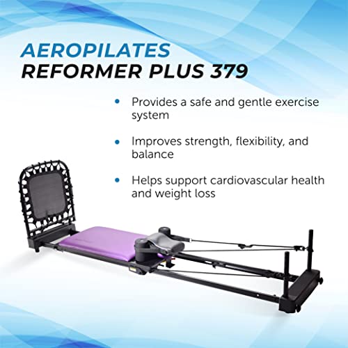 AeroPilates Reformer Plus 379 for Home Workouts