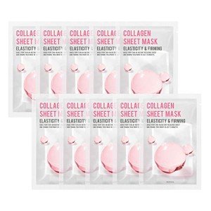 EUNYUL Collagen Sheet Mask Pack - 10 pcs