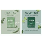VLYCO 10-Pack Daily Hydrating Face Masks
