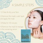 Rose & Honey Korean Hydration Boost Face Mask 4 Pack