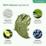Plantifique Vegan Clay Mask with Avocado & Green Tea