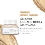 Rice and Honey Glow Clay Mask for Pores