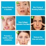 Deep Hydration Collagen Face Mask for Radiant Skin