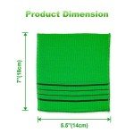 Korean Exfoliating Washcloth - 8 Pack Set