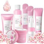 7-Piece Sakura Blossom Skincare Set for Teens