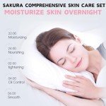 Sakura Skincare Set for Teen Girls