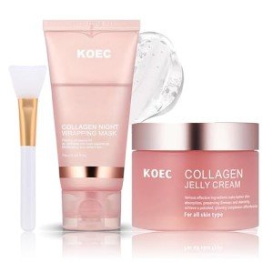 Korean Collagen Jelly Cream and Night Mask Set