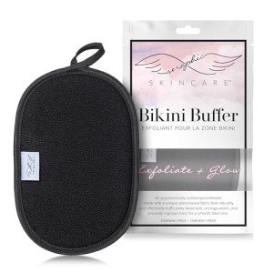 Vegan Scrub Mitt for Bikini Exfoliation